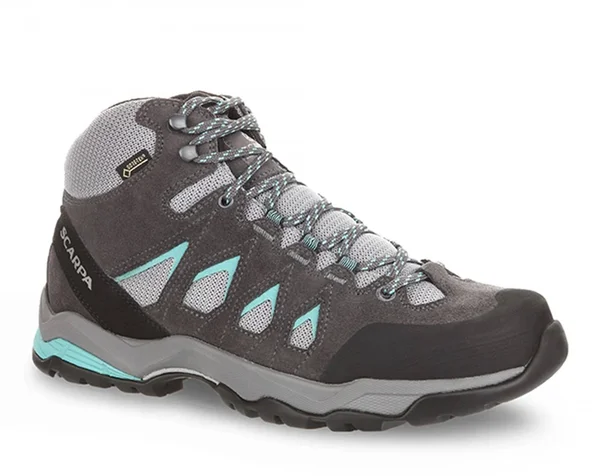 Scarpa Women's Moraine Mid GTX - Grey/Lagoon - 40.5