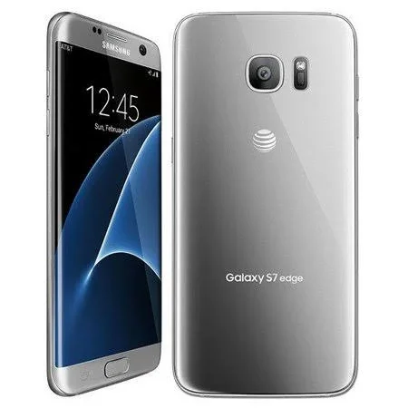 Samsung Galaxy S7 Edge Silver - Factory Unlocked, GSM Atu0026t T-Mobile, 32GB, B Grade Refurbished