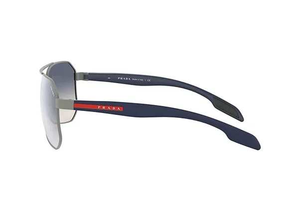 Prada Linea Rossa PS 51VS - DG11J0 Gunmetal Rubber