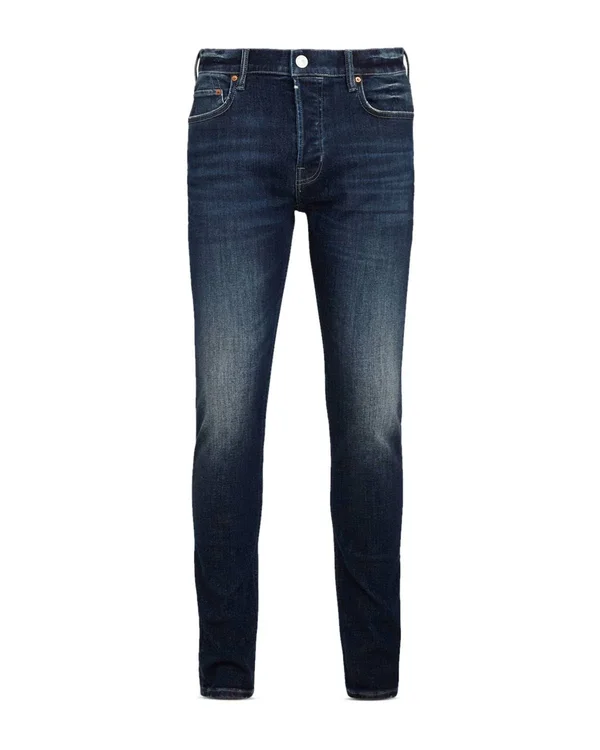 Allsaints Men's Cigarette Skinny Fit Jeans - Blue - Size 36