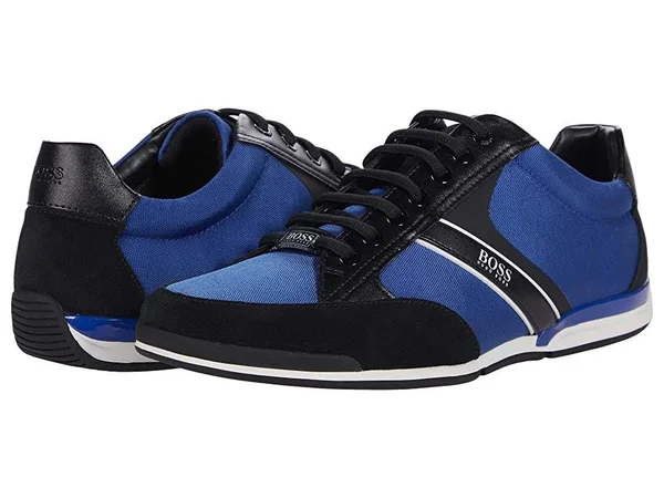 Boss Hugo Boss Saturn Mixed Materials by Boss Men's Shoes Open Blue : 11 D - Medium
