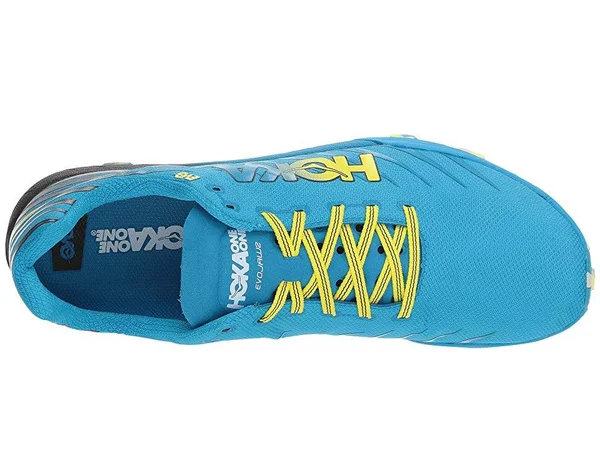 Hoka One One Evo Jawz (Cyan/Citrus) Men's Running Shoes