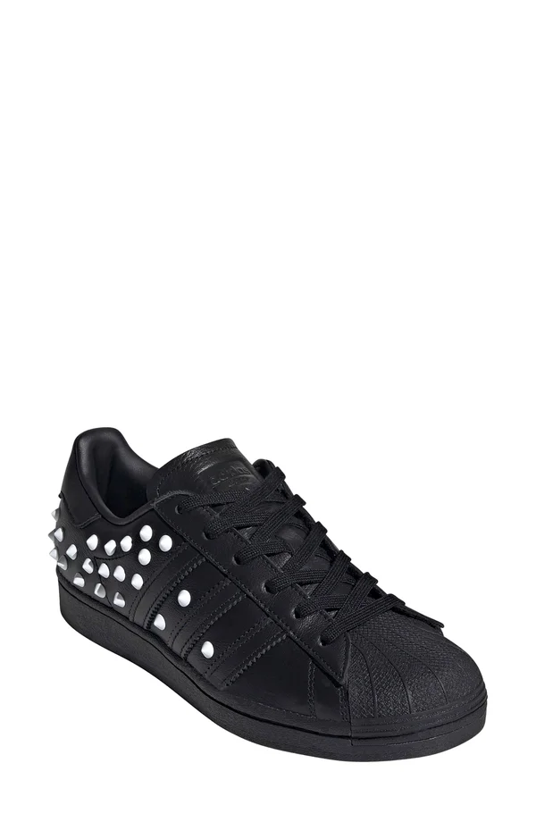 Adidas Superstar Black/White Studs Women FV3343 - 6.5
