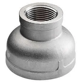 ISO SS 316 Cast Pipe Fitting Reducing Coupling 2x22 x 3/4x22 NPT Female - Pkg Qty 10