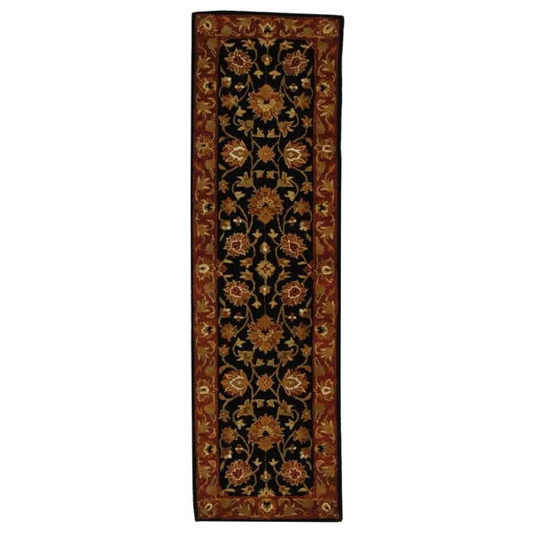 Safavieh Heritage HG112A 4&6x22 x 6&6x22 Black, Red Rug