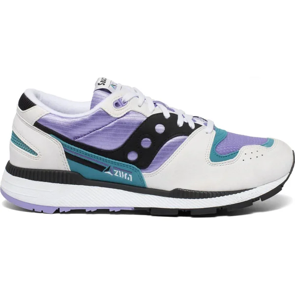 Saucony Azura Size: 8M - White, Violet, Capri
