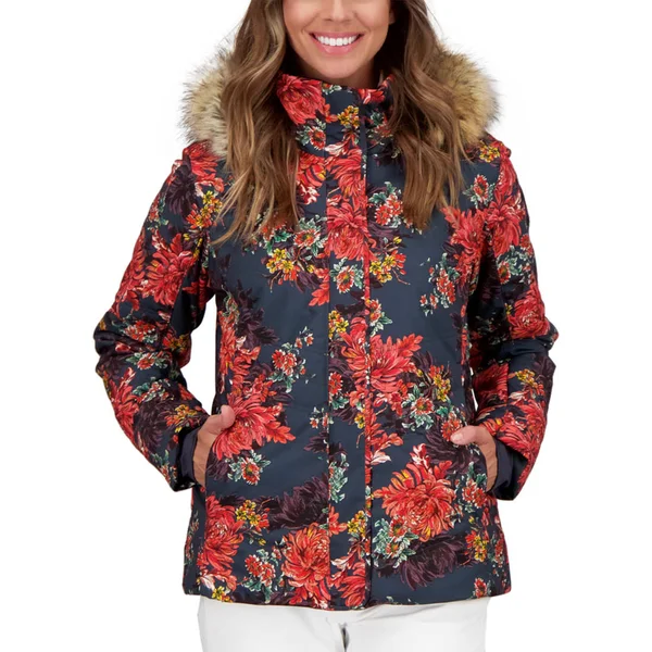 Obermeyer Women's Petite Tuscany II Jacket, Sunset Floral, 12p