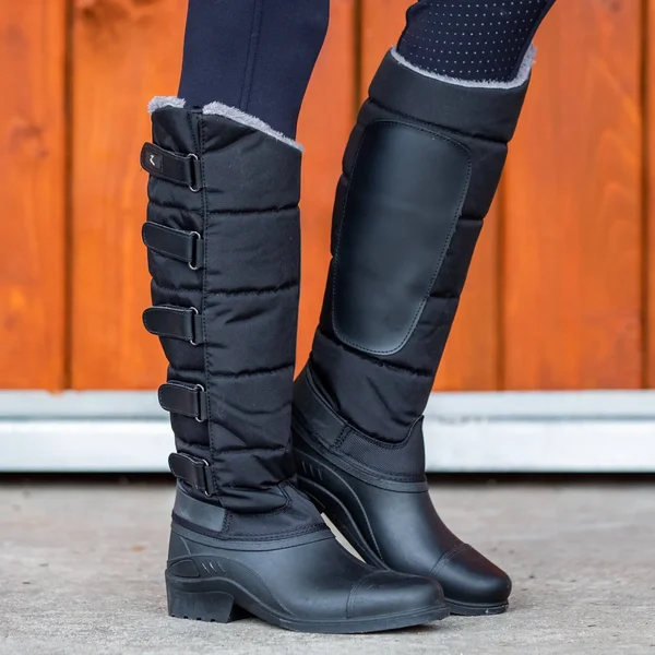 Horze Utah Thermo Boots 8.5, Black(bl)