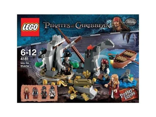 LEGO 4181 Pirates of The Caribbean Isla de Muerta Set