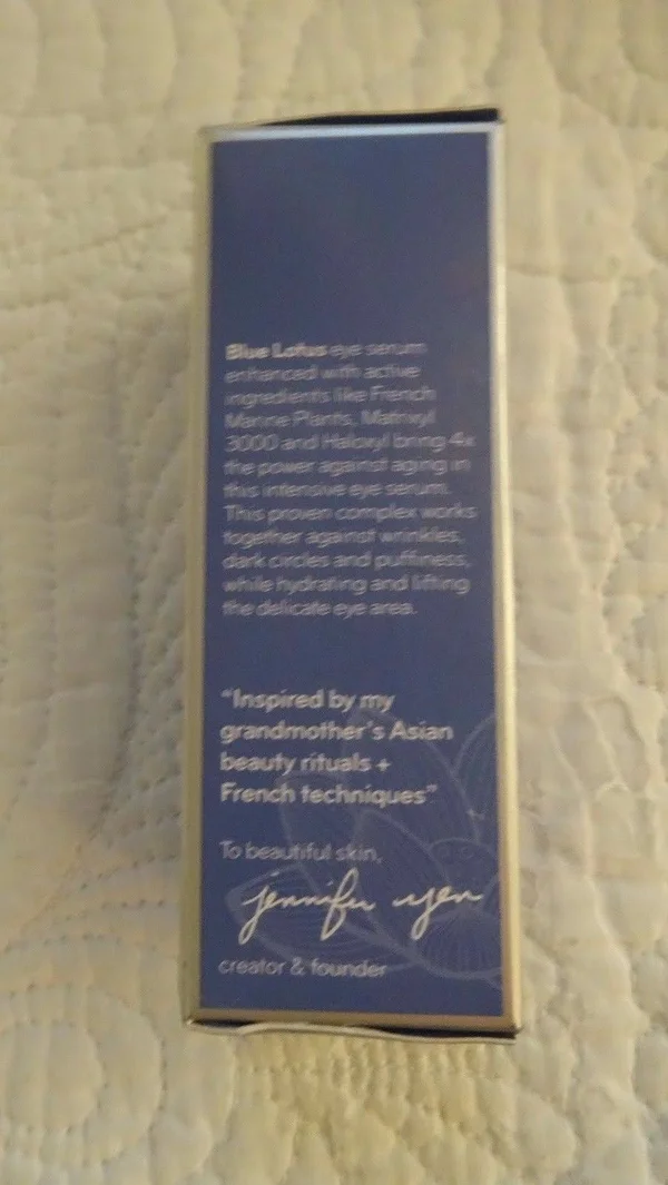 Purlisse Blue Lotus 4-in-1 Eye Adore 0.5-ounce Serum