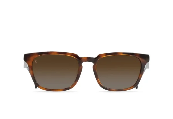 Raen Hirsch Men's Square Handmade Sunglasses Honey/Green Polarized - 52