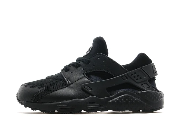 Nike Air Huarache Run Triple Black (PS)