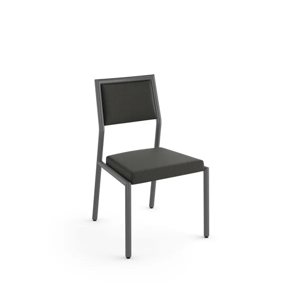 Jacob Dining Chair Charcoal Gray/Matt Dark Gray - Amisco