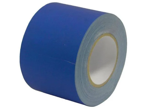 Seismic Audio - SeismicTape-Blue604-12Pack - 12 Pack of 4 inch Blue Gaffer&s Tape - 60 Yards per Roll