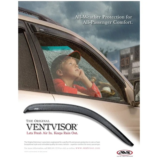 Auto Ventshade 684304 Chrome Ventvisor - 4pc