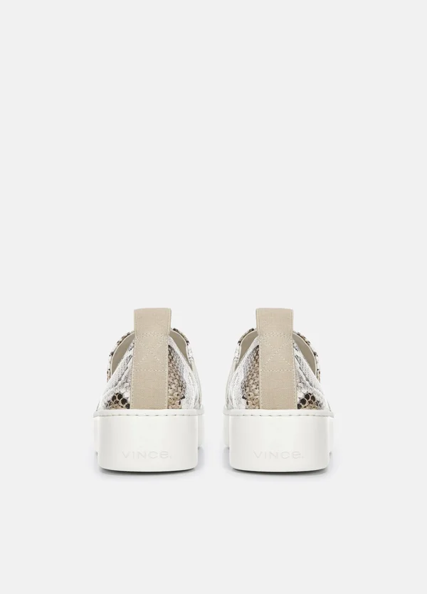 Vince Leather Saxon-2 Slip on Sneaker, Women - Taupe - 10