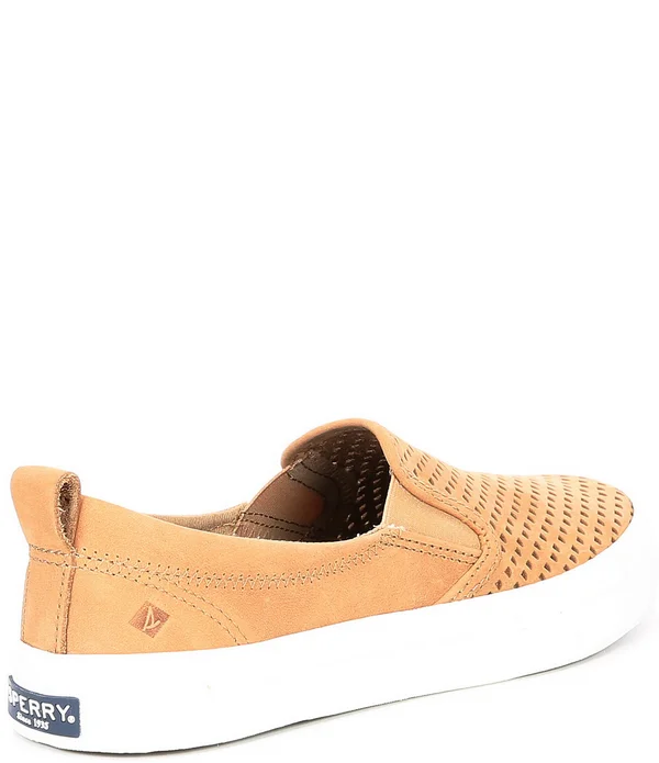 Sperry Women's Crest Twin Gore Scalloped Perf Sneaker