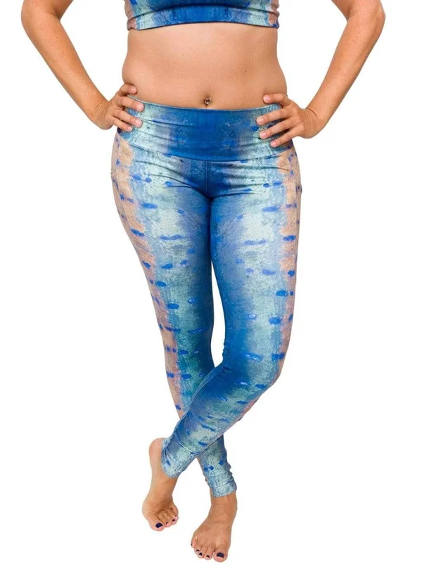 Tag & Release Sailfish Leggings, Swim, Dive, Fish, UPF 50+ [L] Legendary, The Billfish Foundation