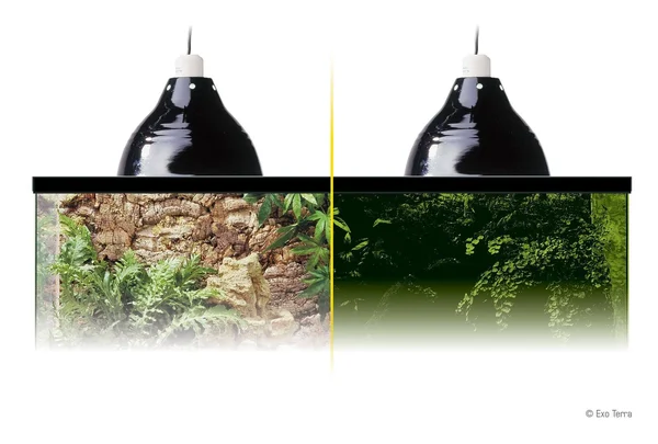 Exo-Terra Glow Light Porcelain Clamp Lamp