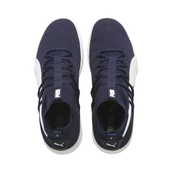 Puma Clyde Court Core Basketball Shoes, Peacoat, 16