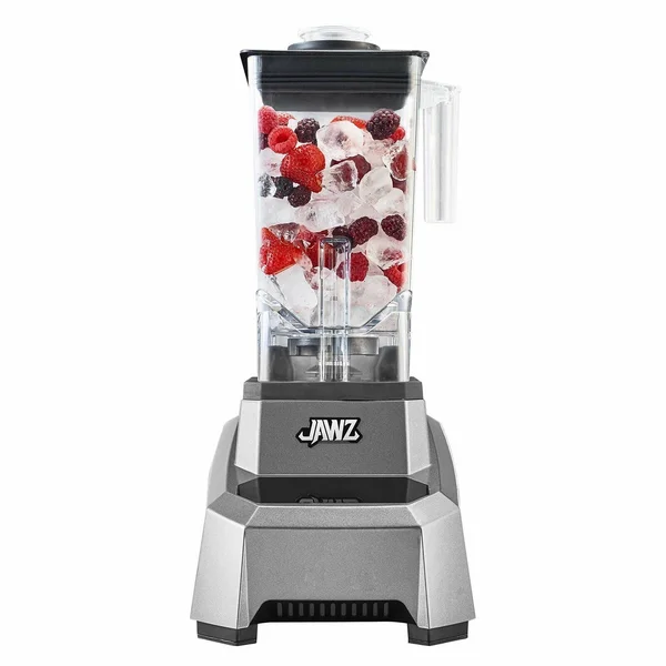 Jawz High Performance Blender - Precision Touch Variable Speed - Professional Grade Countertop Blender/Food Processor, 64 oz, Si