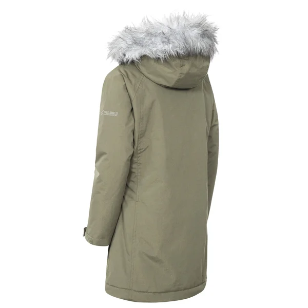 Trespass Girls Fame Jacket Moss 11-12