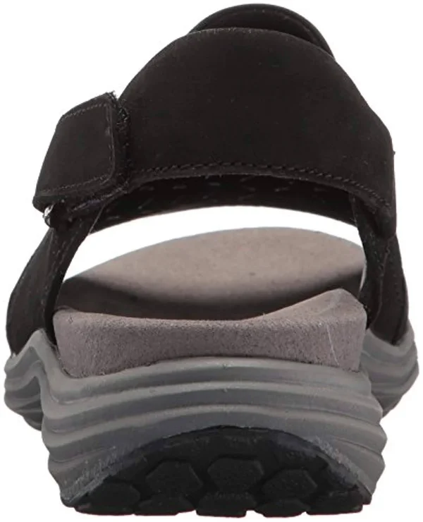 Aravon Beaumont Peep Sling Women's Shoes - Black, 6.5