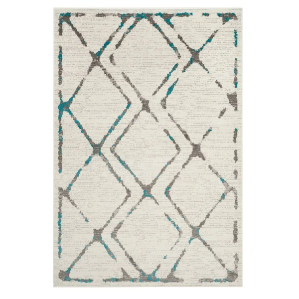 Safavieh Skyler SKY197D Ivory/Blue 4& x 6& Area Rug