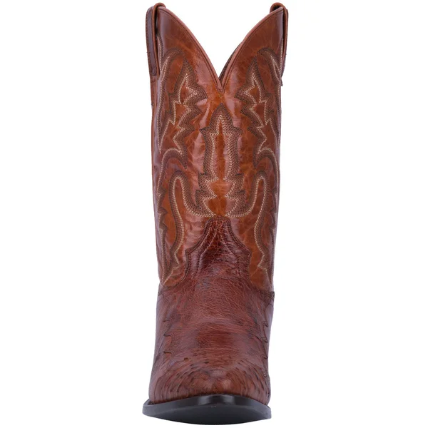 Dan Post Men's Pugh Cowboy Boot Dpp5210, Cognac Ostrich