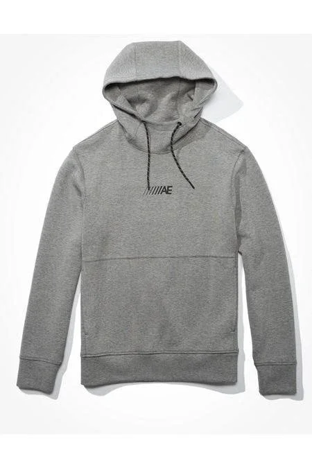 Ae Active 247 Hoodie Men's Heather Gray S