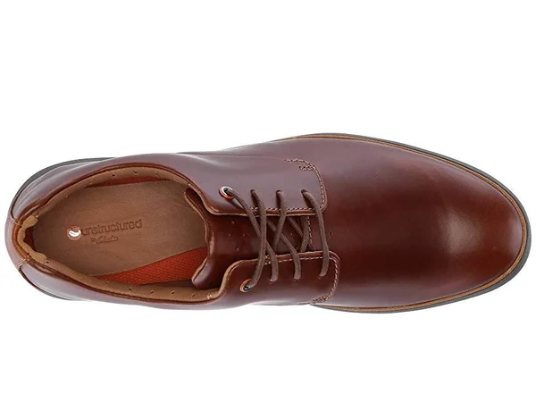 Clarks Men's Un Voyage Plain, Mahogany Leather Size: 7.5 M