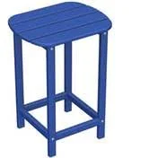 POLYWOOD South Beach 26x22 Counter Side Table - Lime