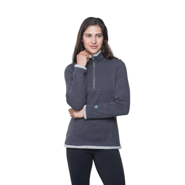 Kuhl Women's Alska 1/4 Zip Pavement Xs