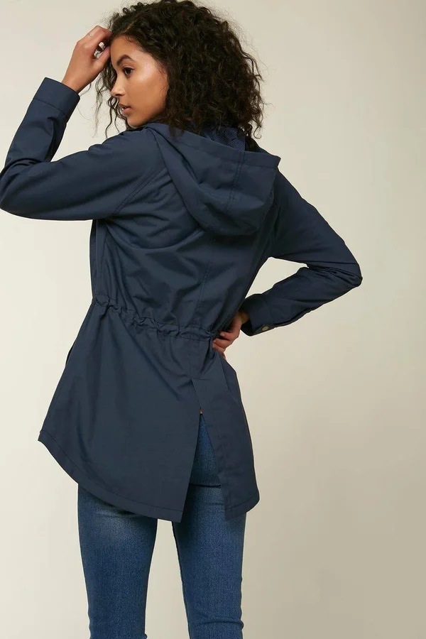 O&Neill Gayle Rain Jacket Women's Mood Indigo, L