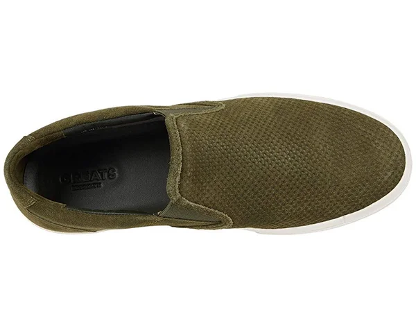 Greats The Wooster Suede Sneaker - Green - 8.5
