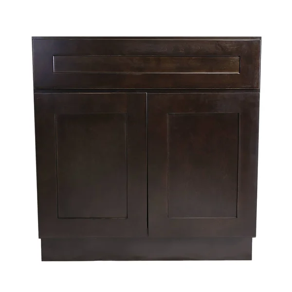 Design House Brookings 24x22 Fully Assembled Kitchen Base Cabinet, Espresso Shaker