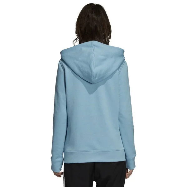 Adidas Originals Women's Trefoil Hoodie - Size: Large, Blue