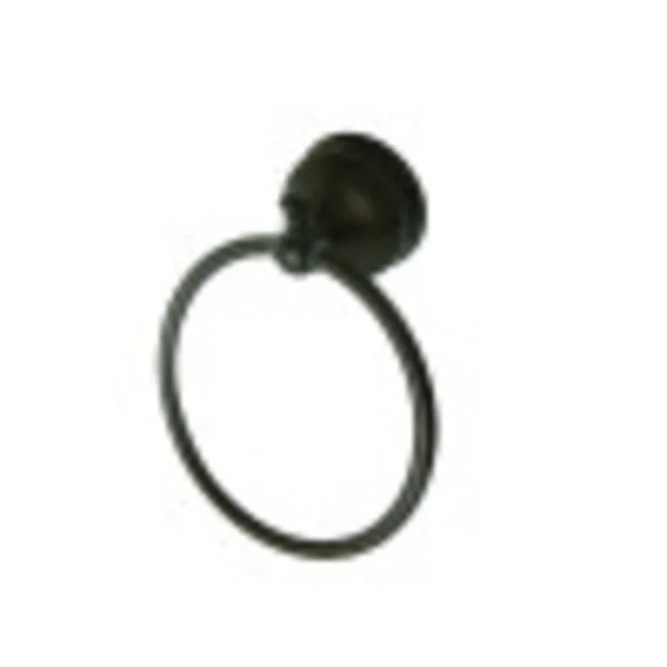Kingston Brass BA7614ORB Naples Towel Ring, Oil Rubbed Bronze
