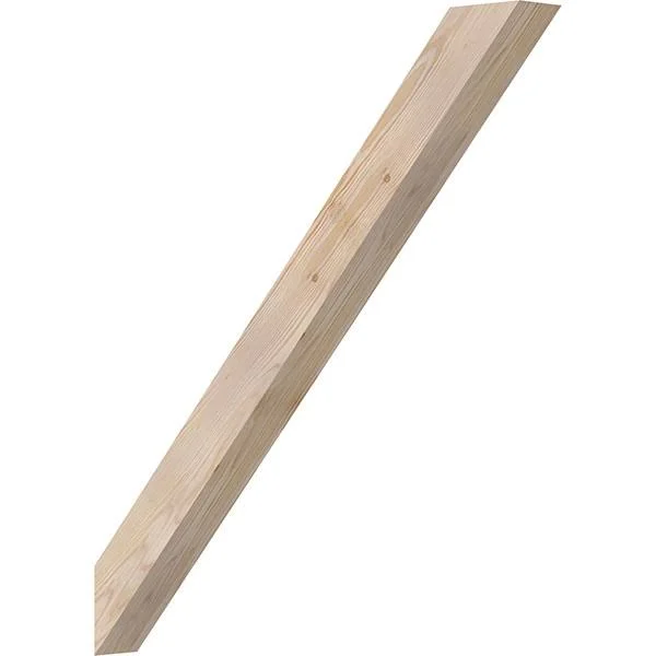 3 1/2x22W x 32x22D x 36x22H Traditional Smooth Brace, Douglas Fir