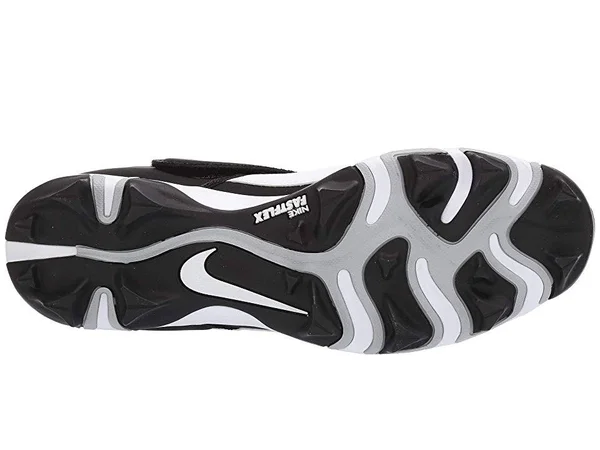 Nike Alpha Huarache Varsity Keystone Mid Black Men's Baseball Cleat 13