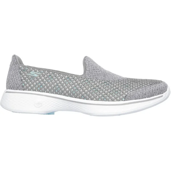 Skechers Women's GOwalk 4 Kindle Slip on Walking Shoe - Size: 9 M, Gray