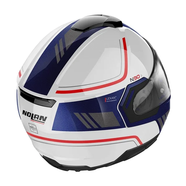Nolan - Helmet N90-3 Voyager N-Com White, Blue - Size S