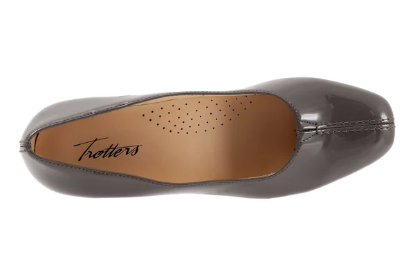 Women's Trotters Doris, Adult, Size: 6, Grey Patent