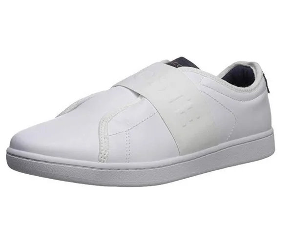 Lacoste Women's Carnaby Evo Slip 318 1 Sneaker White/Navy
