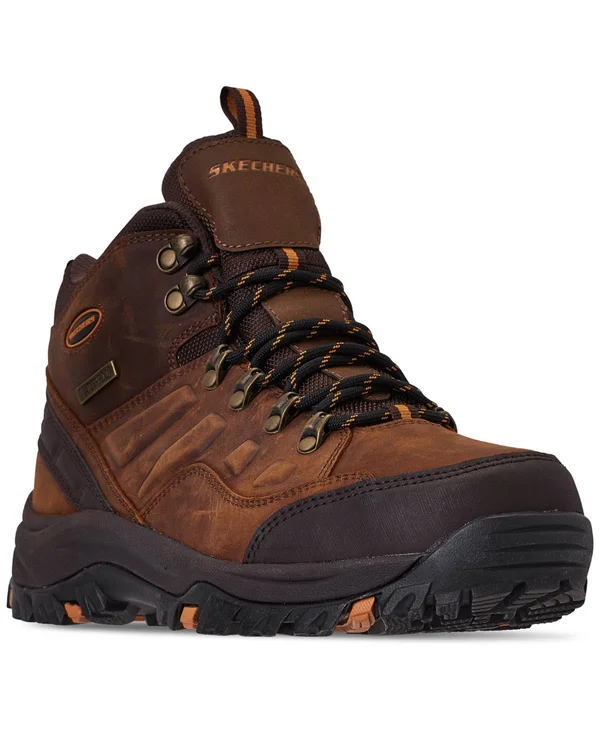 Skechers Men's Relment Traven Brown Hiking Boots