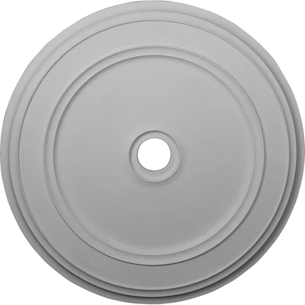 41 1/8x22OD x 4x22ID x 2 1/8x22P Classic Ceiling Medallion (Ultra Pure White)
