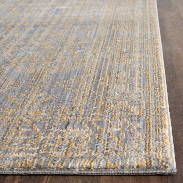 Safavieh Valencia Grey & Gold 2&-3x22 x 10& Rug
