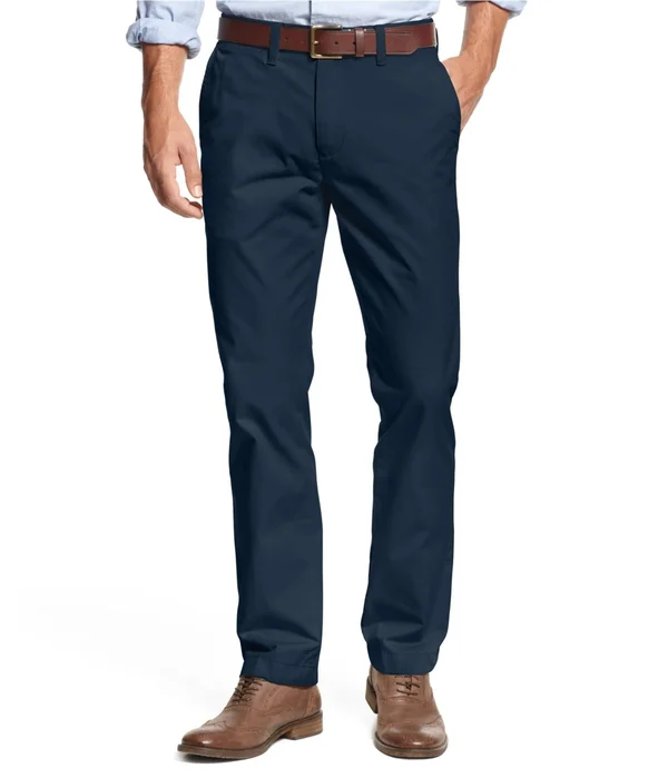 Tommy Hilfiger Men's Big & Tall Chino Pants - Navy Blazer