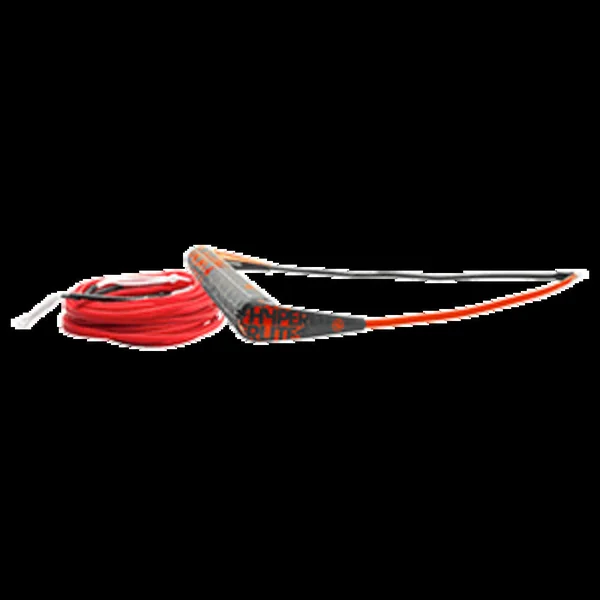 Hyperlite Team Handle W/75' Silicone X-Line Combo - Red