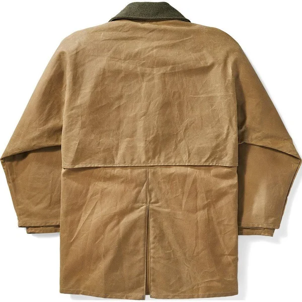 Filson Tin Cloth Alaska Fit Packer Coat - Dark Tan, Xs